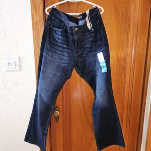 Lee Bootcut Darkwash Sz 22